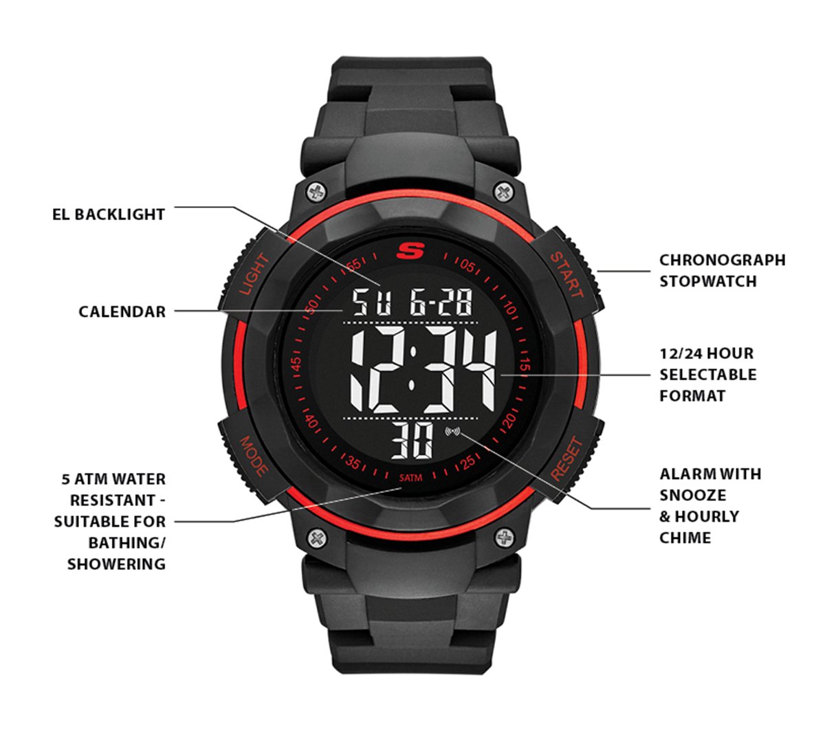 Ruhland Watch | Skechers Men|Clothing