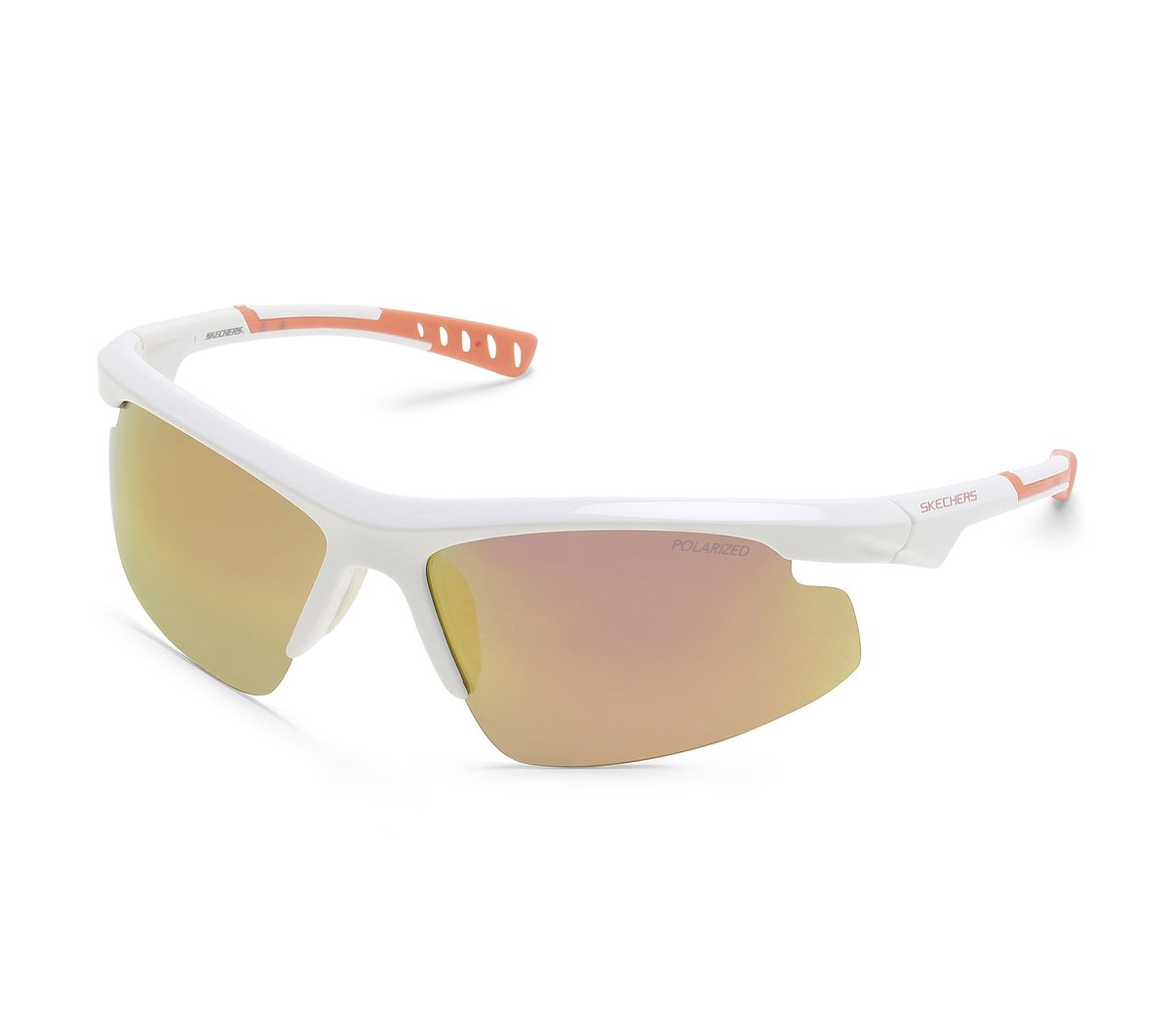 Semi-Rimless Sport Wrap Sunglasses | Skechers Clothing