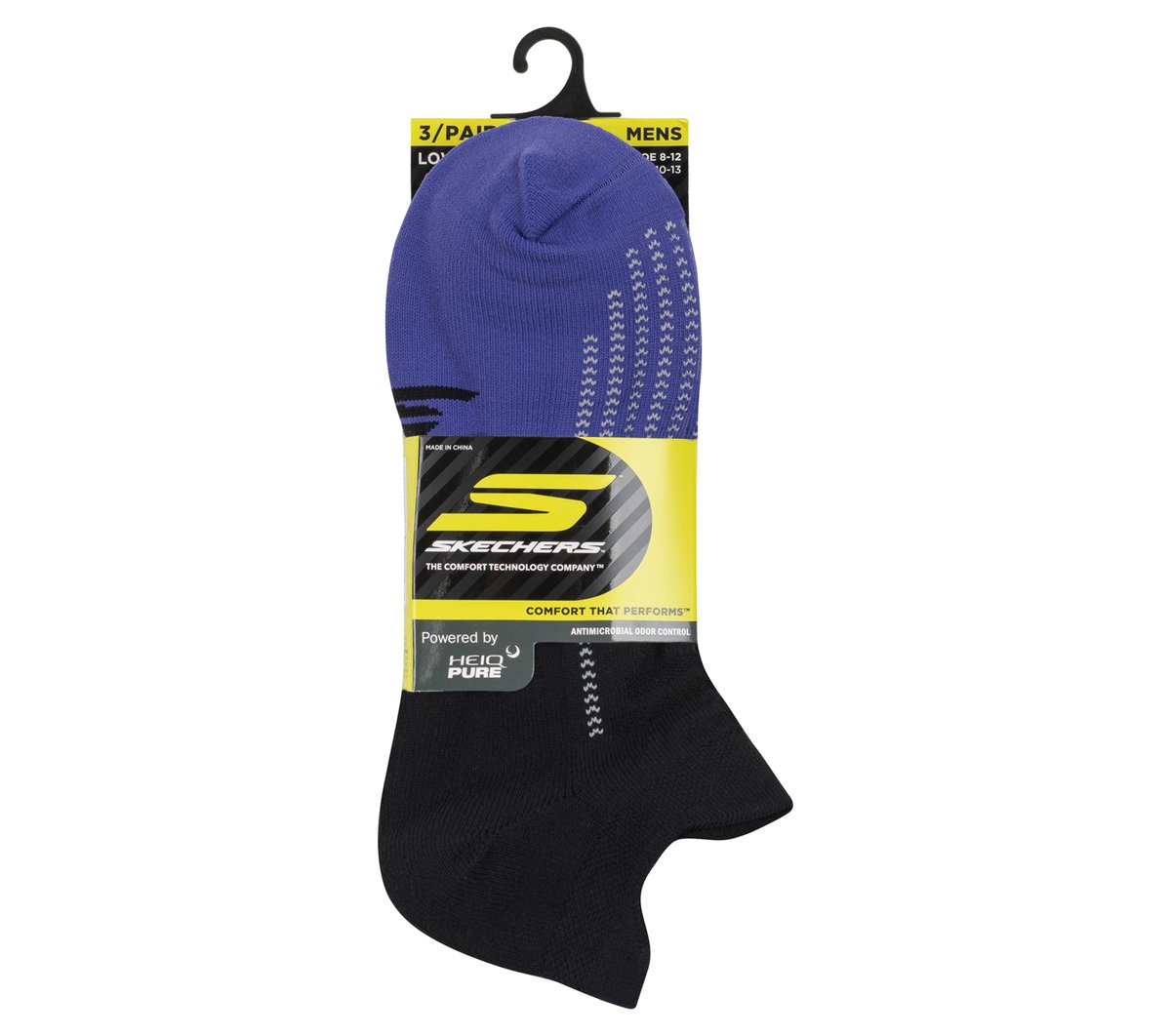 3 Pack Men's Performance Low Cut Socks | Skechers Clothing