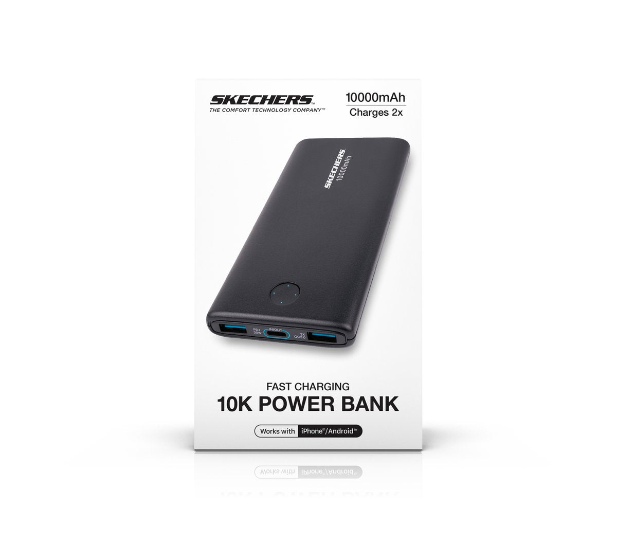10k 20W USB-C Portable Power Bank Charger | Skechers Clothing