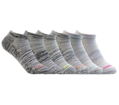 6 Pack Women's Low Cut Sport Stripe Socks | Skechers Women|Clothing