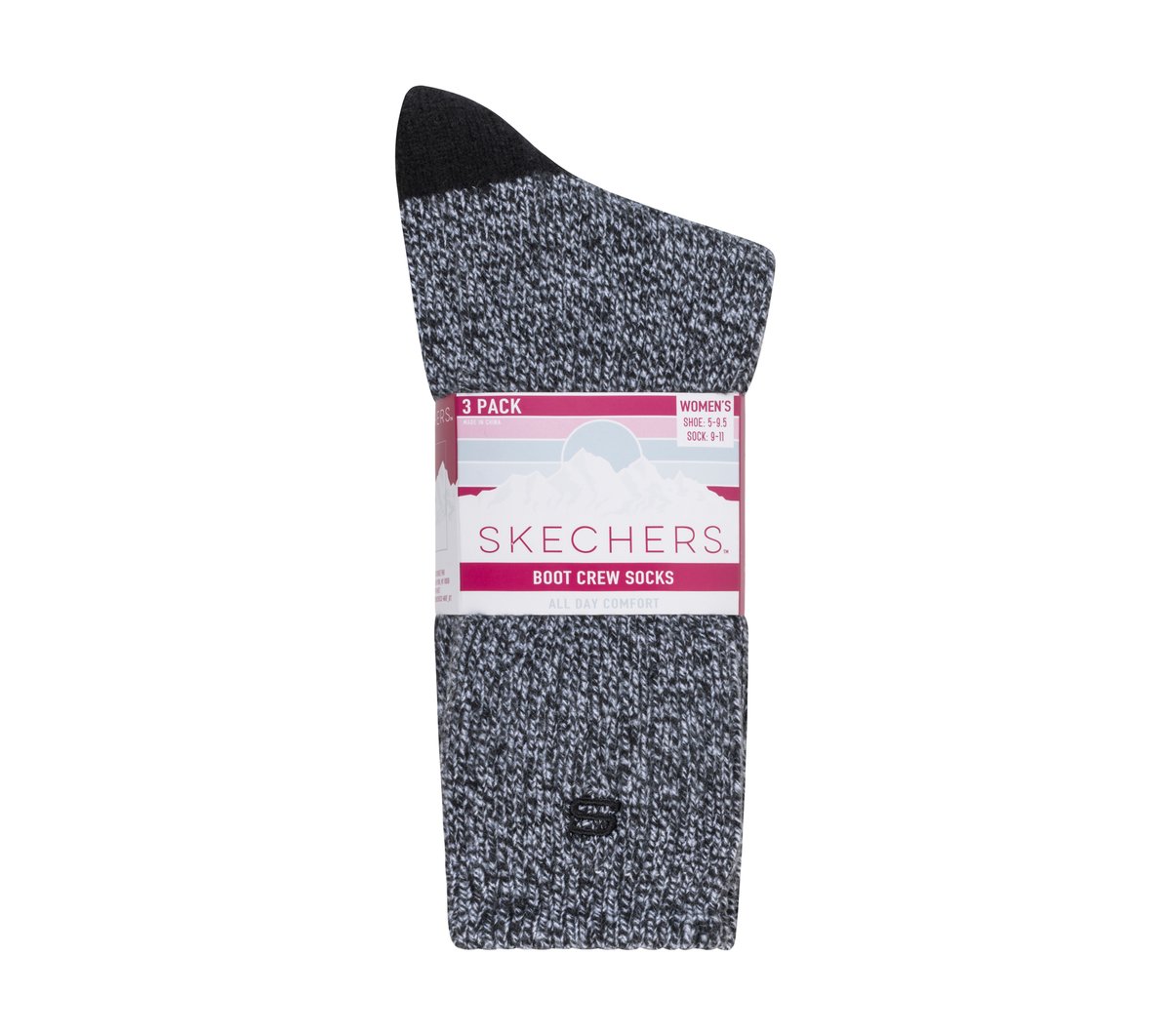 Super Soft Boot Crew Socks - 3 Pack | Skechers Women|Clothing