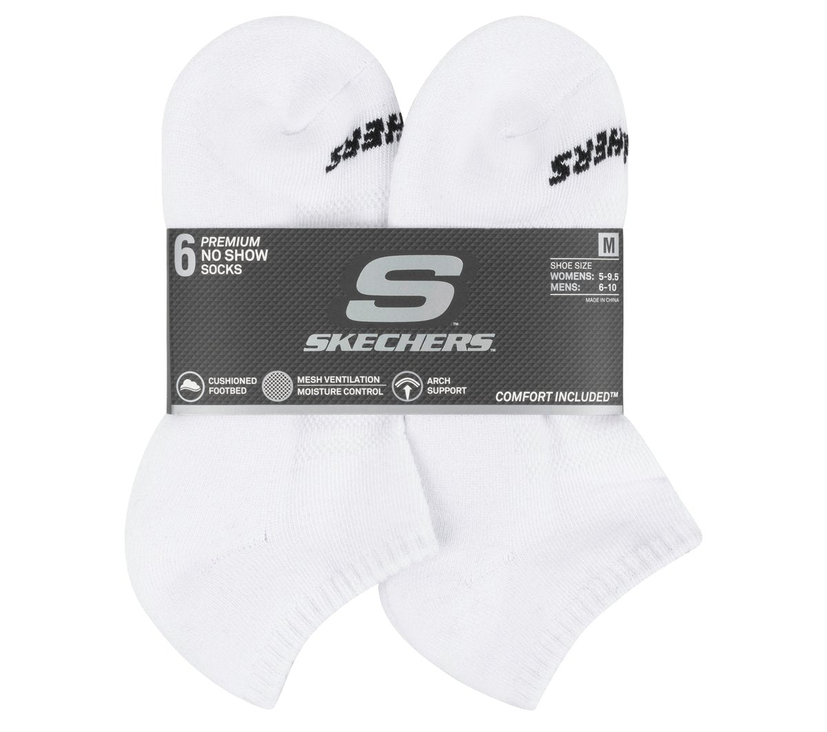 6 Pack Core Low Cut Medium Socks | Skechers Women|Men|Clothing
