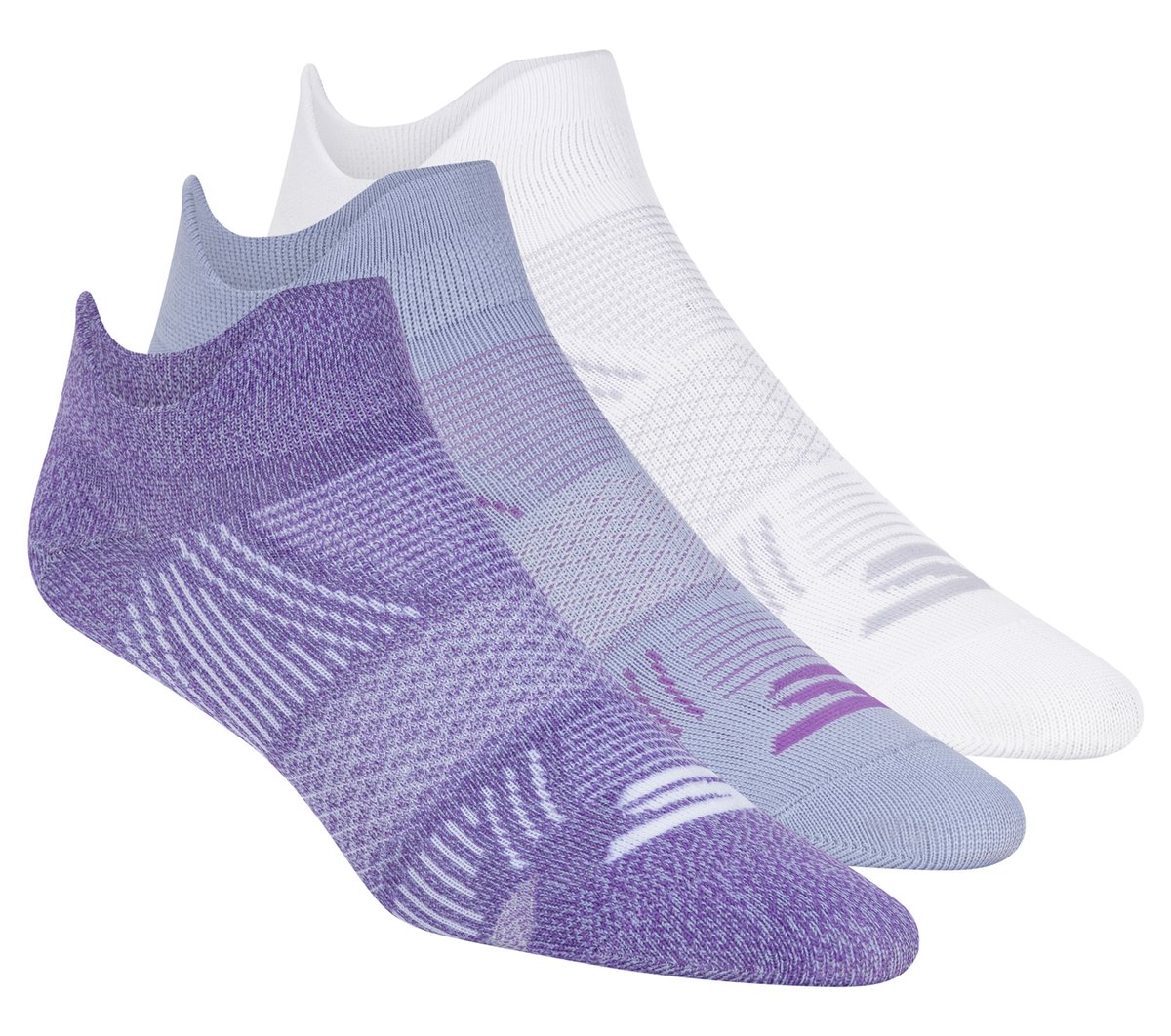 3 Pack Women's Performance Low Cut Pattern Socks | Skechers Women|Clothing
