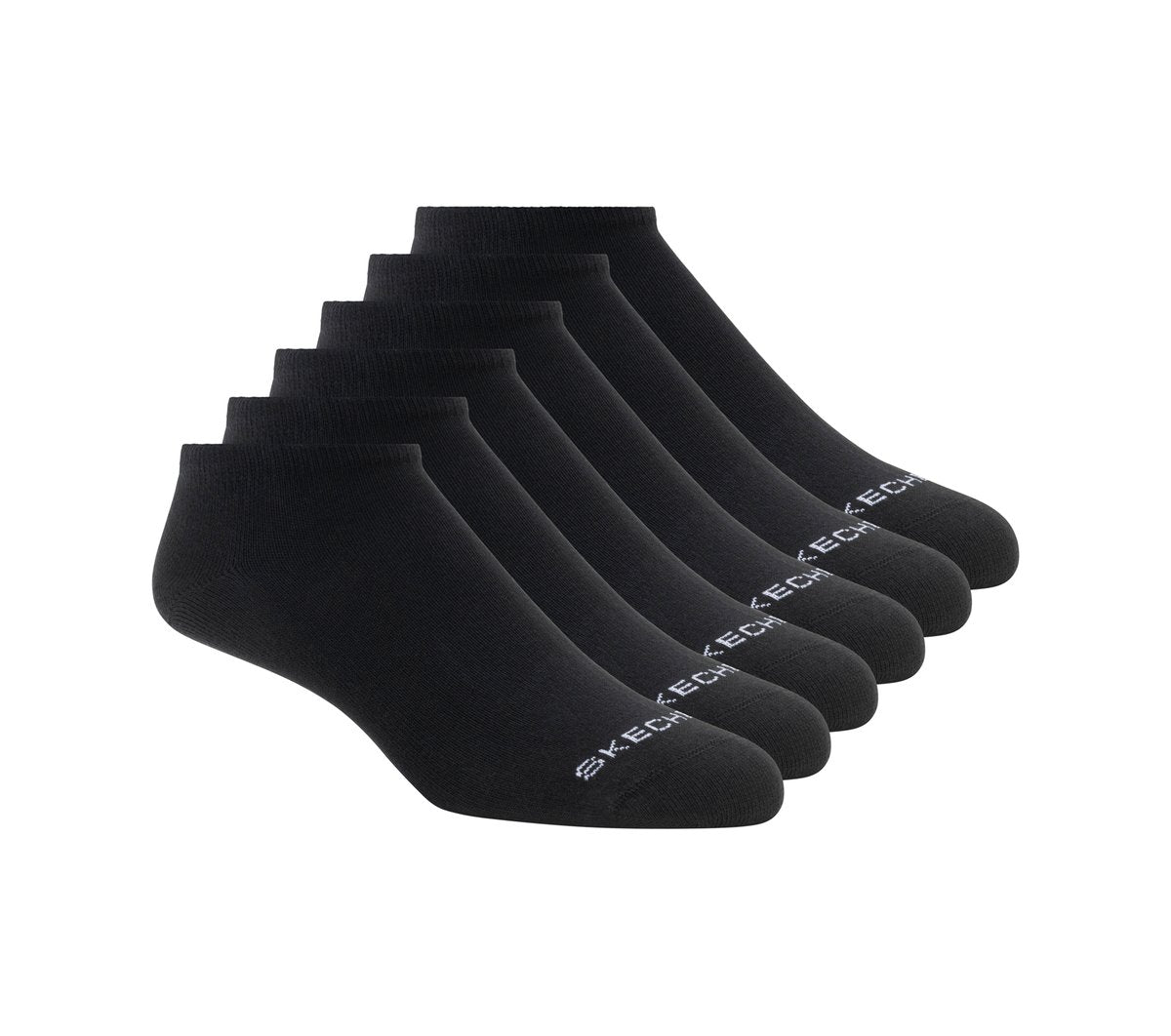 Cotton No-Show Socks - 6 Pack | Skechers Women|Clothing
