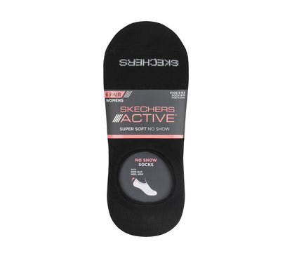 Super Soft No Show Liner Socks - 6 Pack | Skechers Women|Clothing