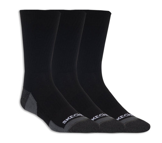 3 Pack Half Terry Crew Socks | Skechers Women|Men|Clothing