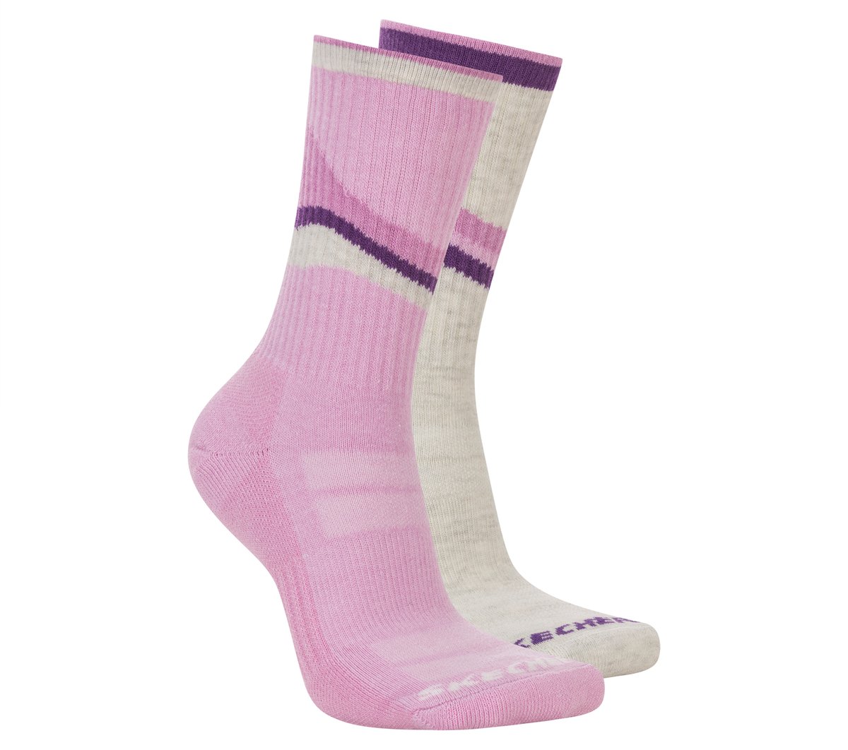 2 Pack Women's Crew Trail Socks | Skechers Women|Clothing