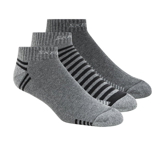 3 Pack Low Cut Terry Trainer Work Socks | Skechers Women|Men|Clothing