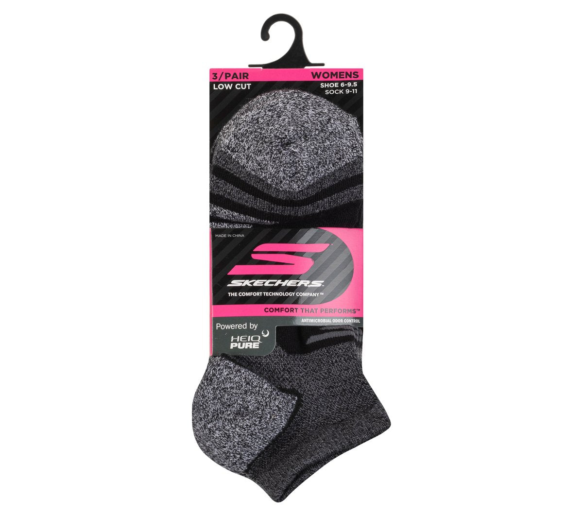 3 Pack Women's Performance Low Cut Running Socks | Skechers Women|Clothing