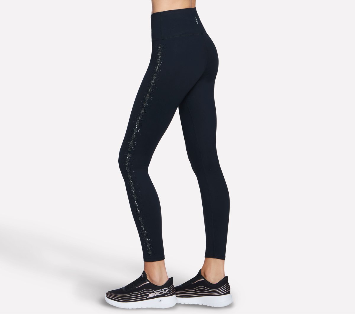 GO WALK Diamond-Studded Full Length High-Waisted Legging | Skechers Women