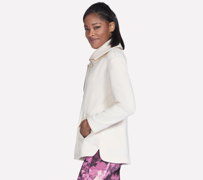 GO SNUGGLE Tunic Full Zip Jacket | Skechers Women