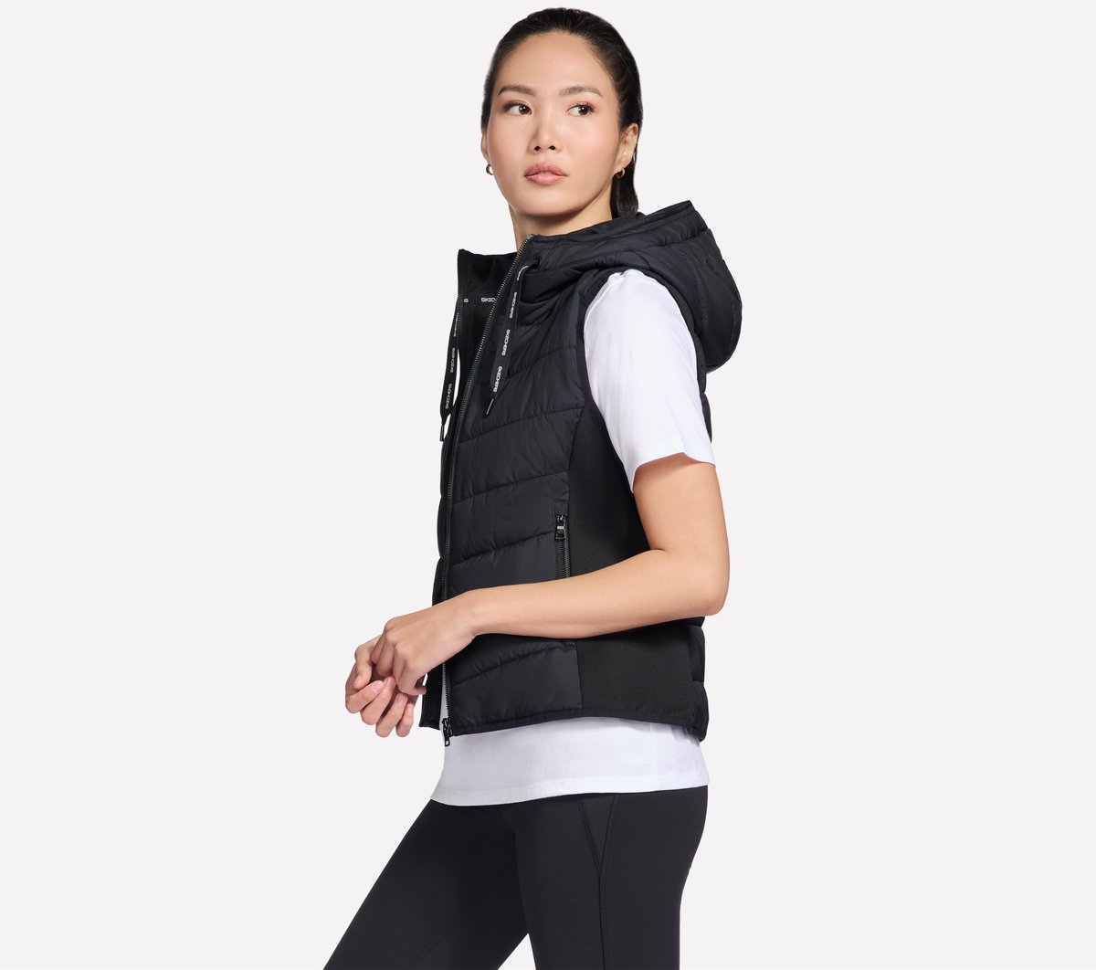 Performance Elite Cozy Fit Hooded Vest | Skechers Women
