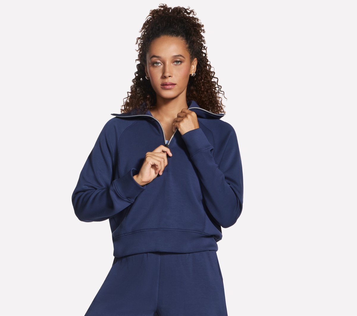 SKECHLUXE Elevate 1/4 Zip | Skechers Women