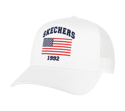 Accessories USA Flag Trucker Hat | Skechers Women|Men|Clothing