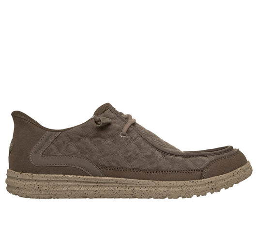 Slip-ins Relaxed Fit: Melson - Cozy Fit Diamond Moc | Skechers Men