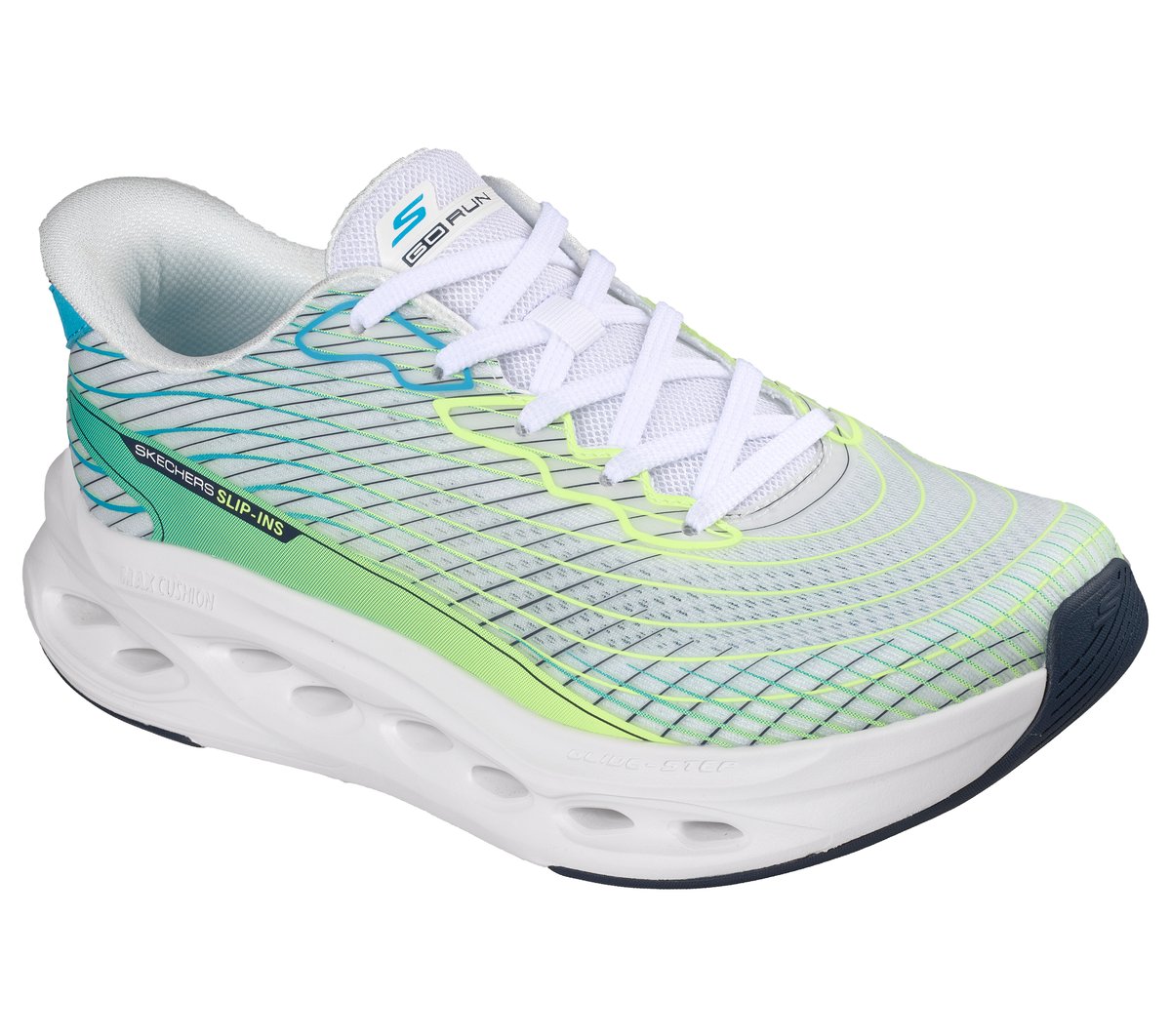 Slip-ins: Max Cushioning Glide-Step - Sapphire | Skechers Men