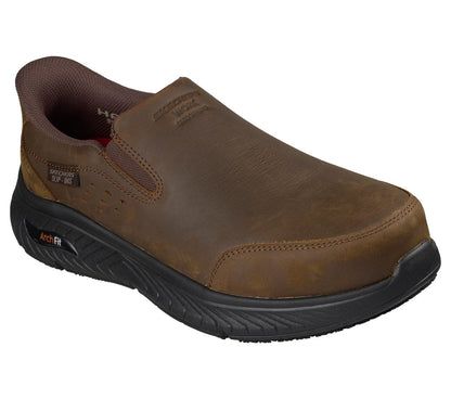 Slip-ins Work Slip-Resistant: Arch Fit Crosser | Skechers Men