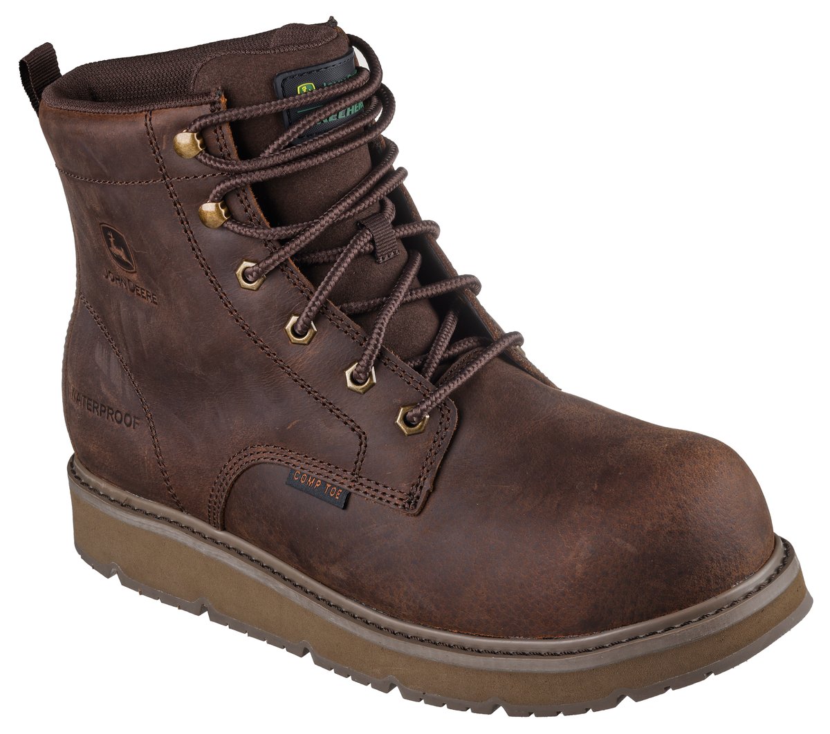 John Deere Waterproof: Flex-Wedge Ranger - Grizzly Creek | Skechers Men