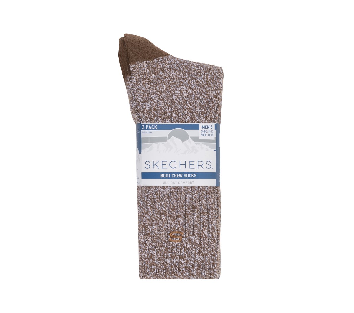 Super Soft Boot Crew Socks - 3 Pack | Skechers Men|Clothing