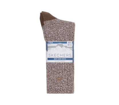 Super Soft Boot Crew Socks - 3 Pack | Skechers Men|Clothing