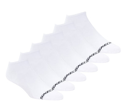 6 Pack Men's Cotton No Show Socks | Skechers Men|Clothing