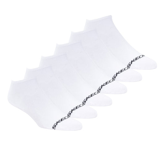 6 Pack Men's Cotton No Show Socks | Skechers Men|Clothing