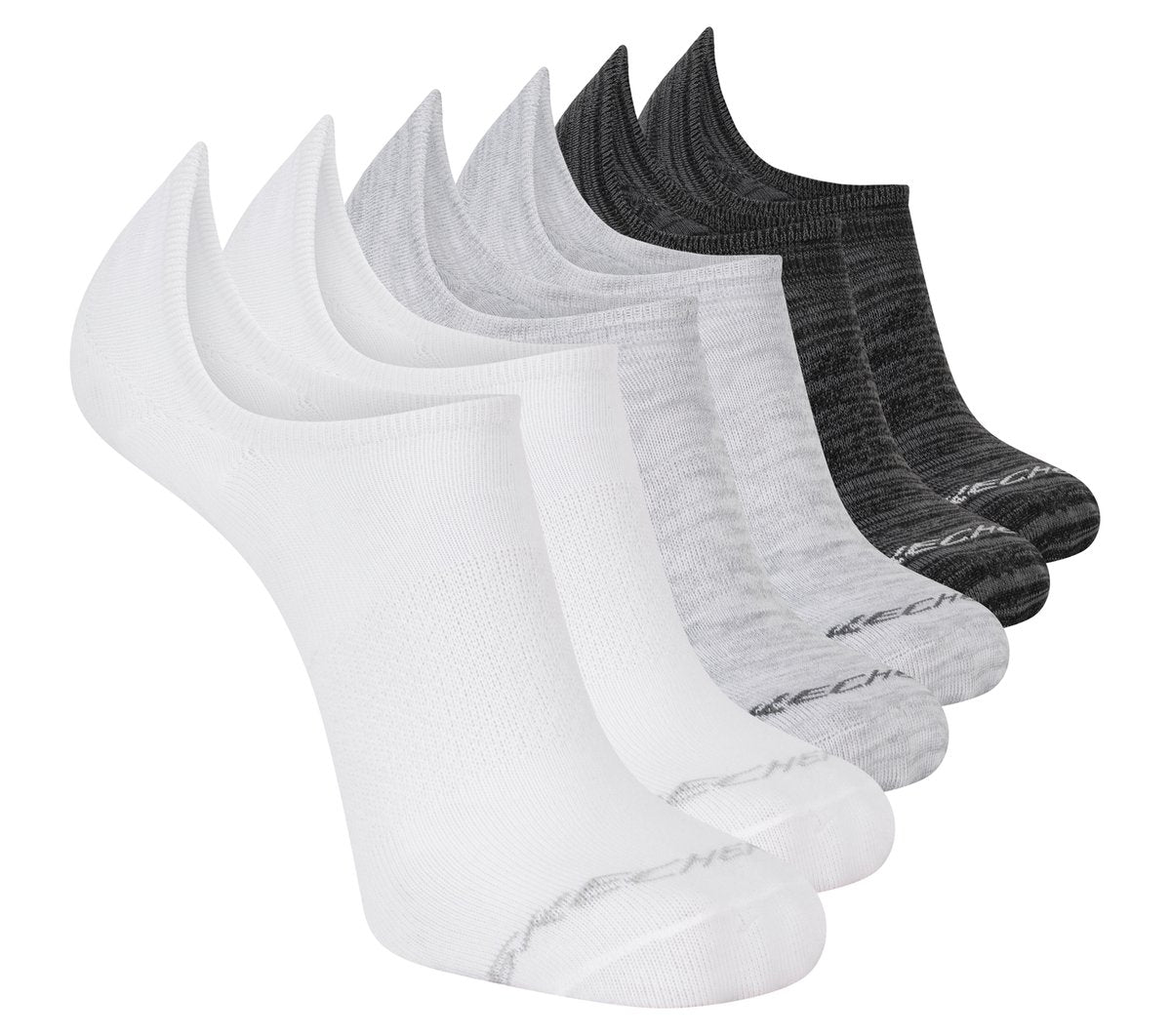 6 Pack Men's Sneaker Liner Socks | Skechers Men|Clothing