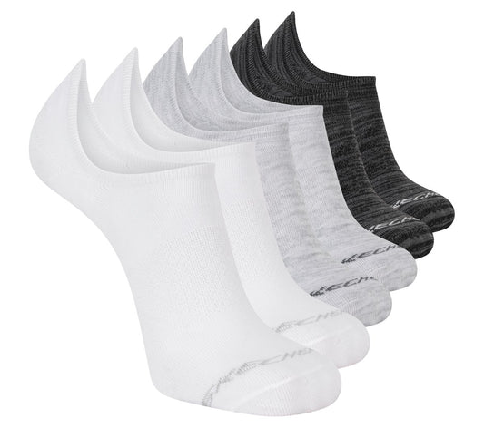 6 Pack Men's Sneaker Liner Socks | Skechers Men|Clothing
