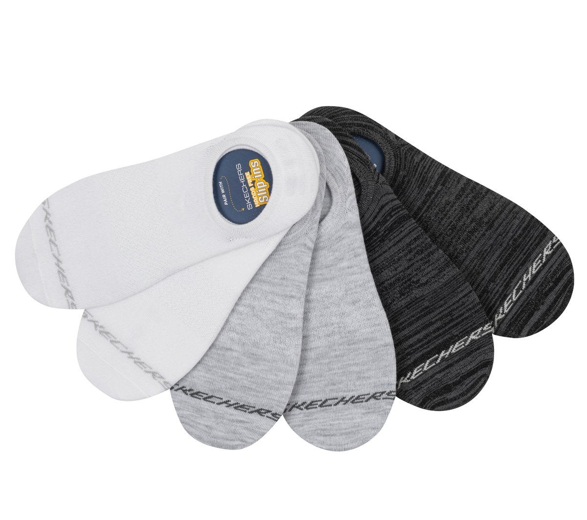 6 Pack Men's Sneaker Liner Socks | Skechers Men|Clothing
