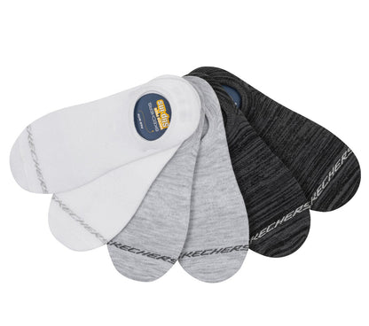 6 Pack Men's Sneaker Liner Socks | Skechers Men|Clothing