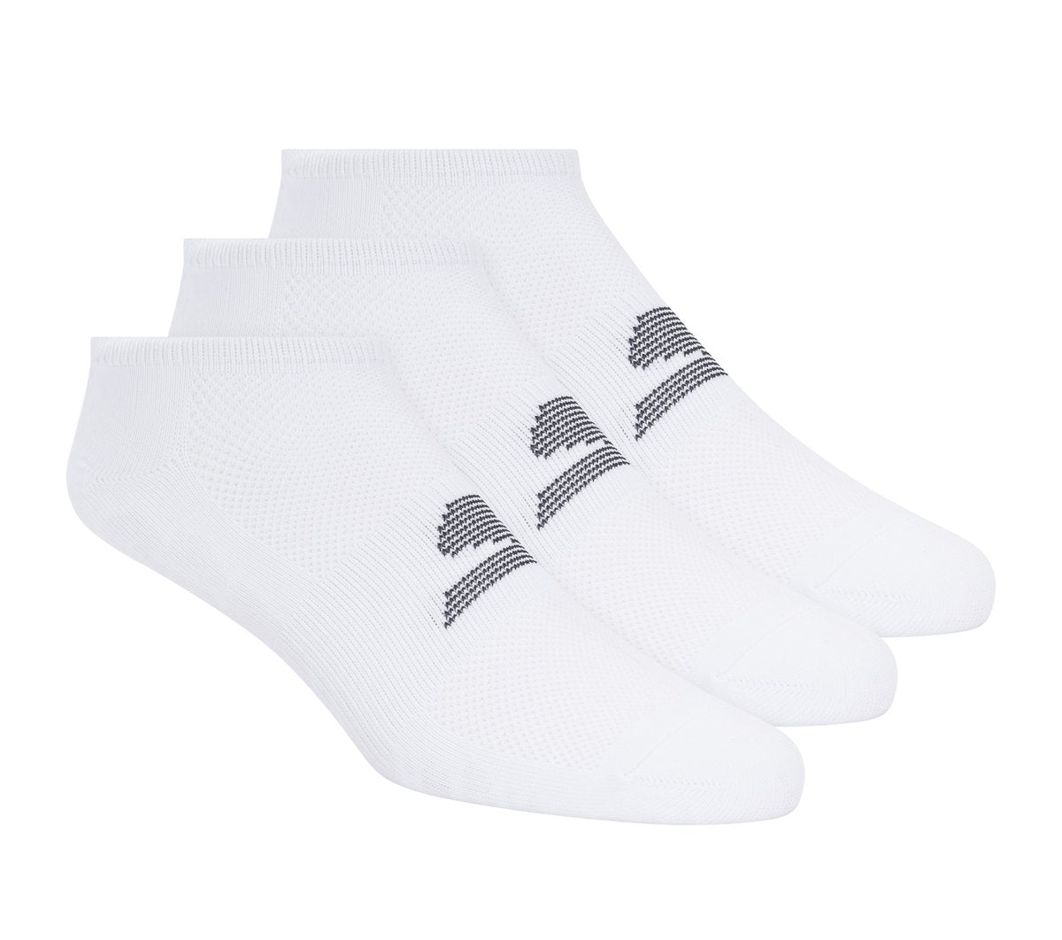 3 Pack No Show Stretch Socks | Skechers Men|Clothing
