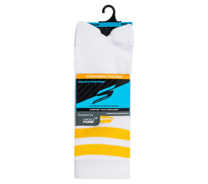 3 Pack Performance Pickleball Crew Socks | Skechers Men|Clothing