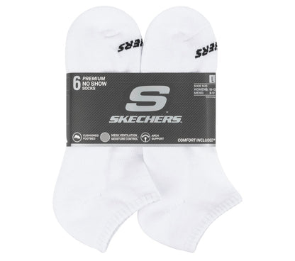 6 Pack Core Low Cut Large Socks | Skechers Men|Clothing
