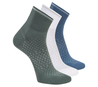 3 Pack Men's Performance Running Quarter Socks | Skechers Men|Clothing