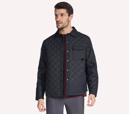 GO SHIELD Cozy Fit Altitude Bonded Jacket | Skechers Men