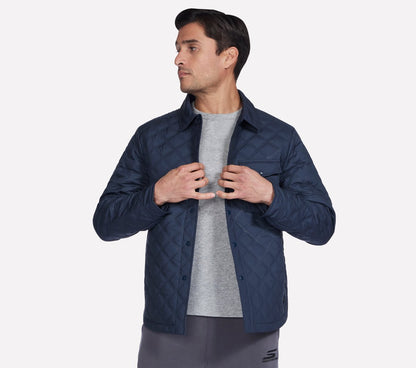 GO SHIELD Cozy Fit Altitude Bonded Jacket | Skechers Men