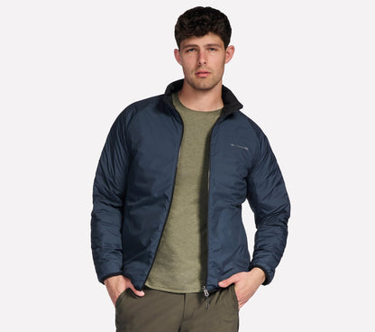 GO SHIELD Cozy Fit Altitude Reversible Jacket | Skechers Men