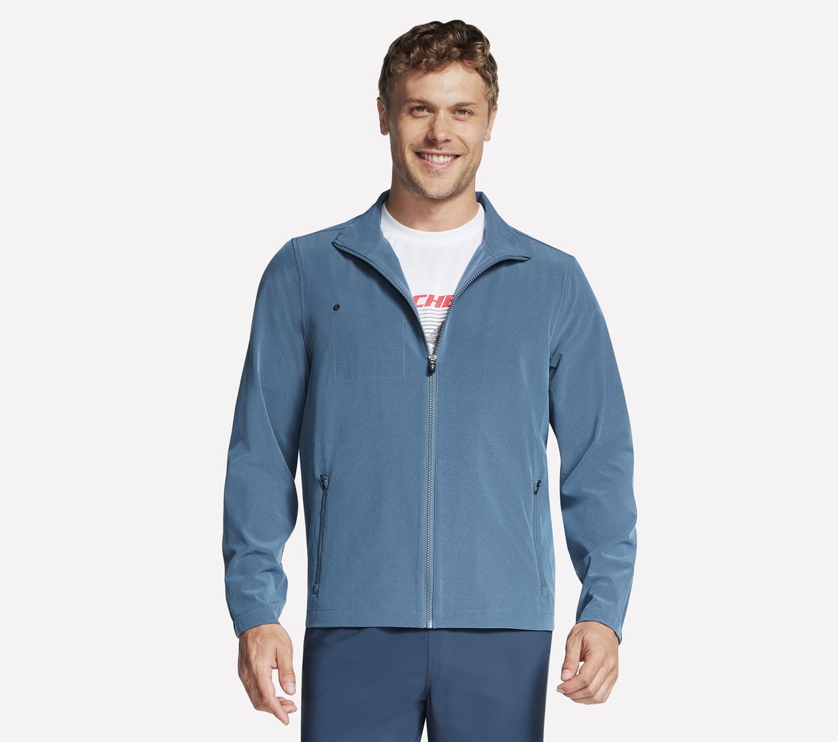 GO WALK Everywhere Full Zip Jacket | Skechers Men
