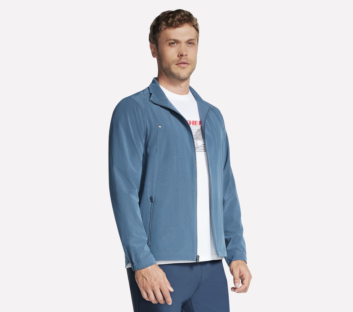 GO WALK Everywhere Full Zip Jacket | Skechers Men