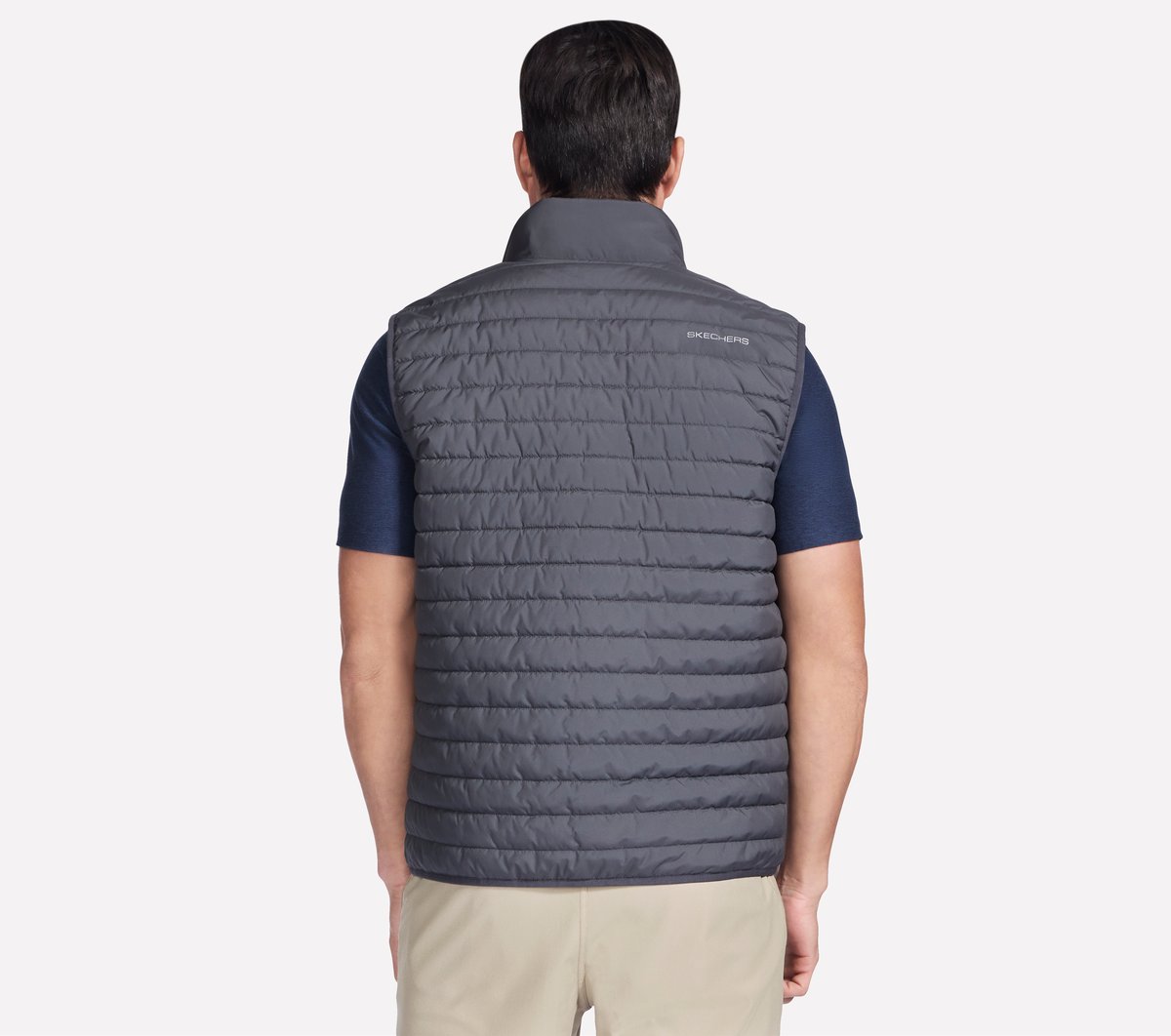 GO SHIELD Cozy Fit Altitude Reversible Vest | Skechers Men