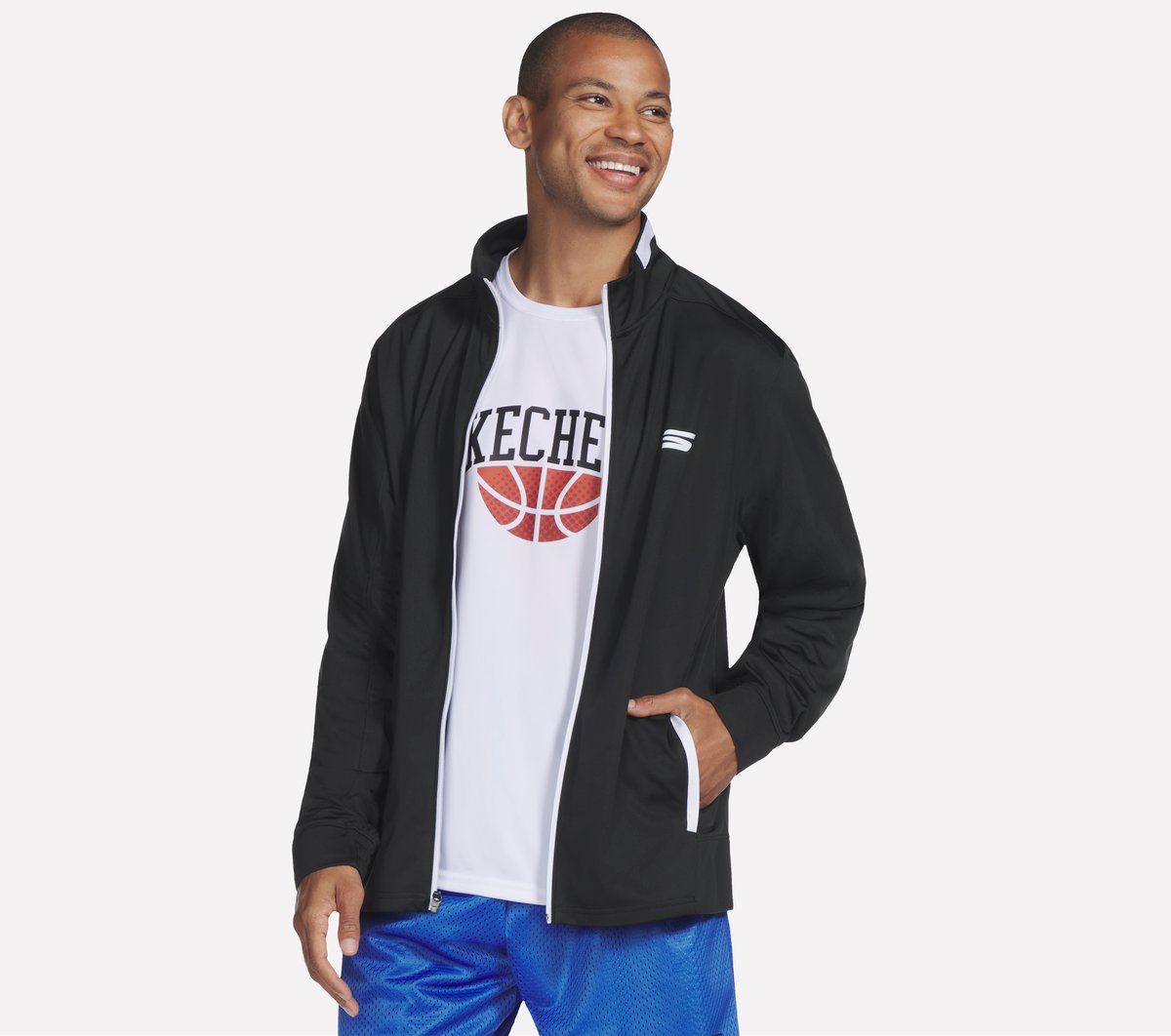 Hoops Track Jacket | Skechers Men