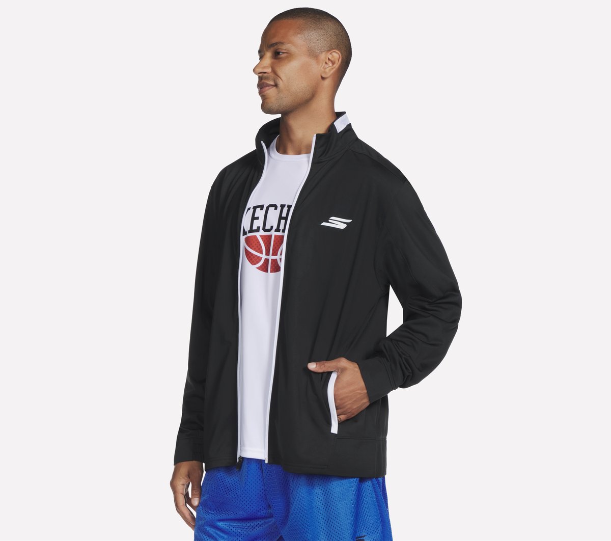 Hoops Track Jacket | Skechers Men