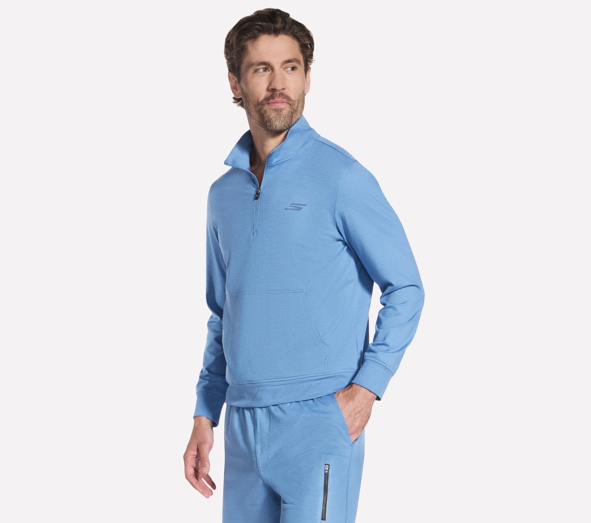 Weekend Easy 1/4 Zip | Skechers Men