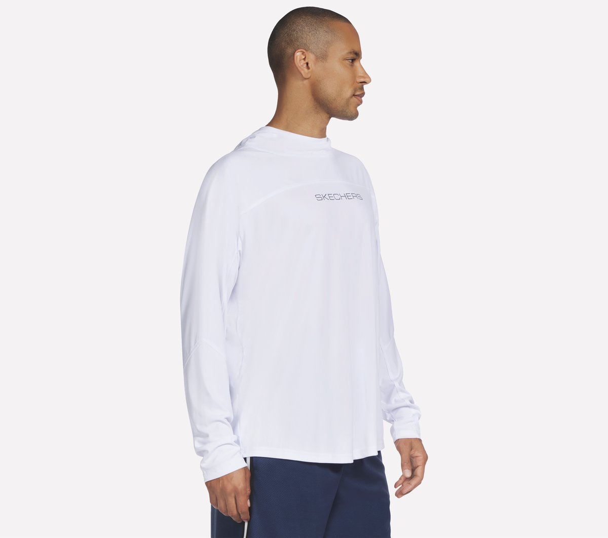 Hoops Long Sleeve Hoodie | Skechers Men