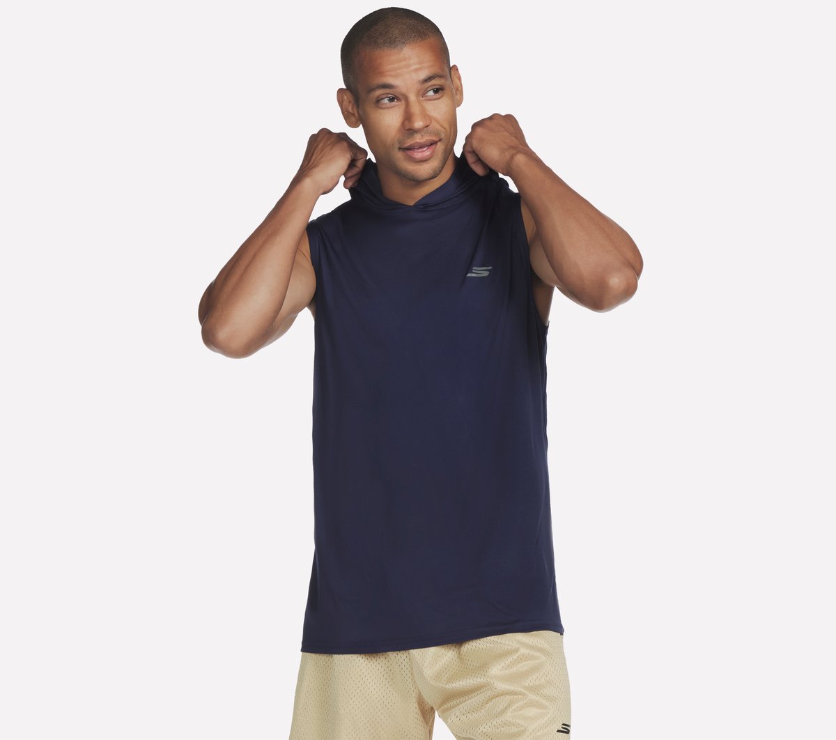 Hoops Sleeveless Hoodie | Skechers Men