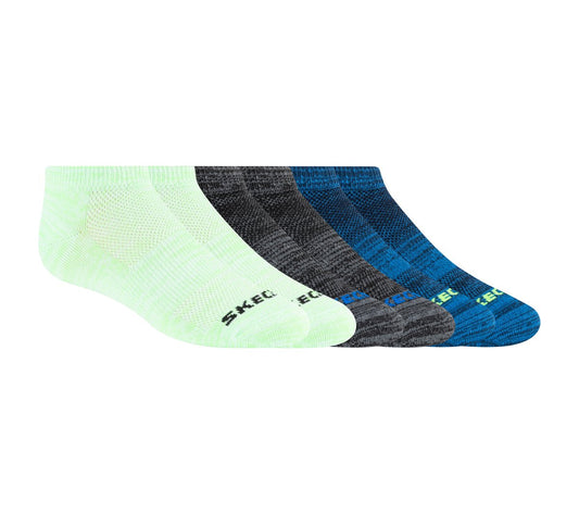 6 Pack Low Cut Non Terry Socks | Skechers Kids|Clothing