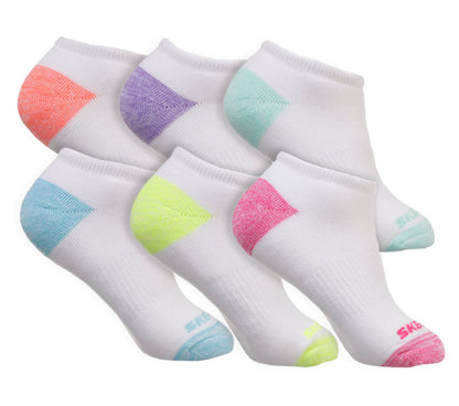 6 Pack Low Cut Walking Socks | Skechers Kids|Clothing