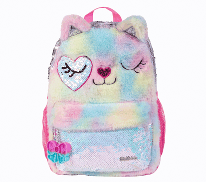 Twinkle Toes: Fur Cat Backpack | Skechers Kids|Clothing