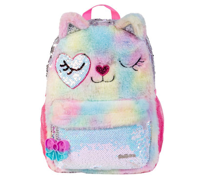 Twinkle Toes: Fur Cat Backpack | Skechers Kids|Clothing